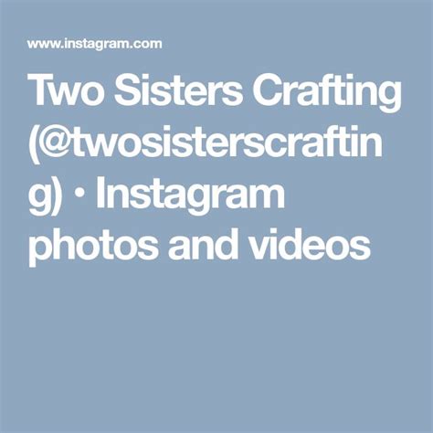 Sisters' Craft: A Tapestry of Love and Creativity