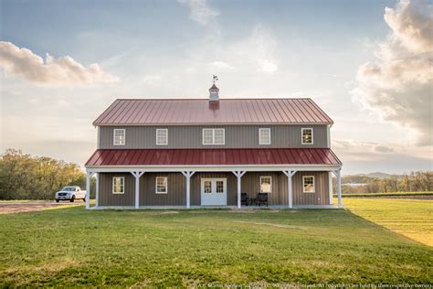 two story pole barn house