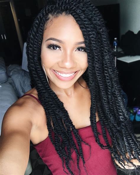 two strand twist with extensions