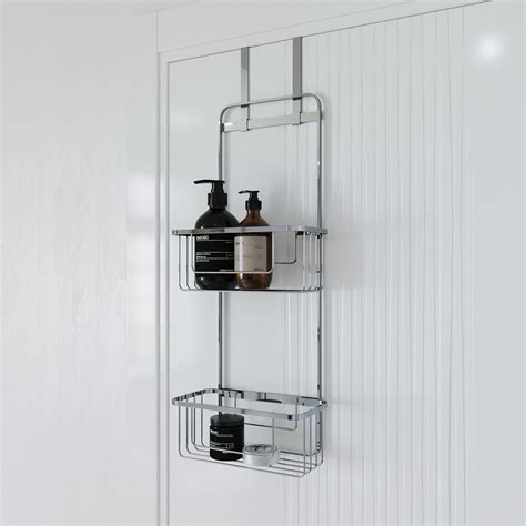 Two Tier Chrome Shower Caddy