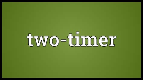 two timer meaning in chat