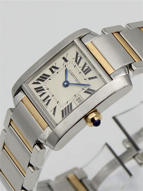 two tone cartier tank louis