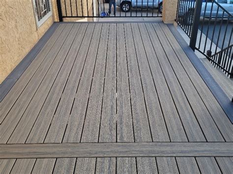 Two Tone Picture Frame Deck