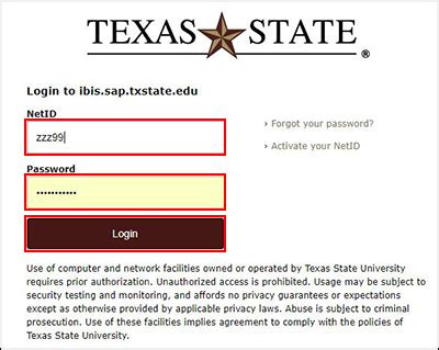 txst self-service