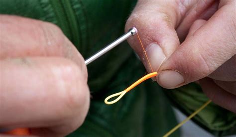 Tying Fly Line To Backing No Loop