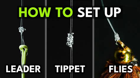 Tying Fly To Tippet With Forceps