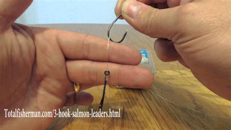 Tying Hook To Leader