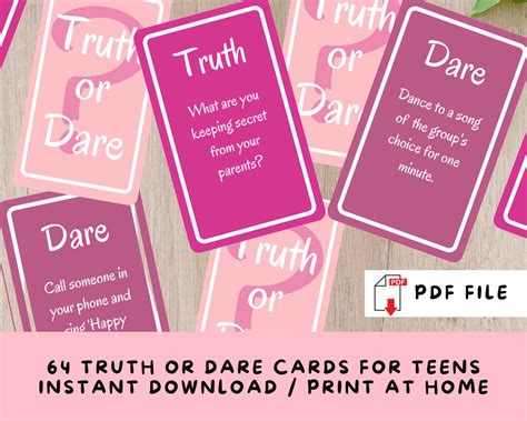 tyla truth or dare cards