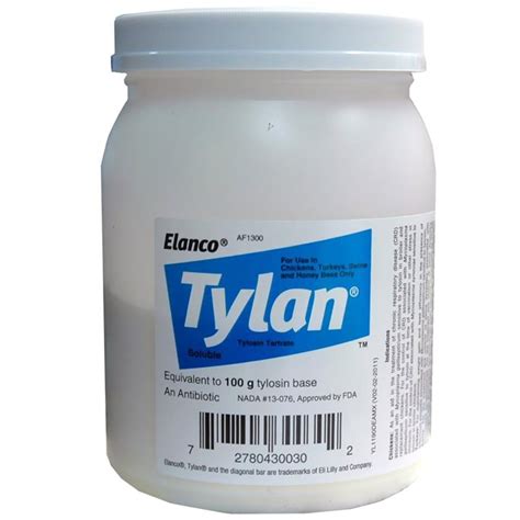 tylan soluble powder for dogs