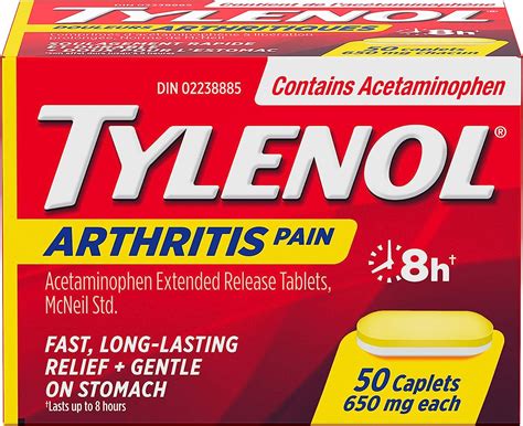 Tylenol* Arthritis Pain Extended Relief 50's London Drugs