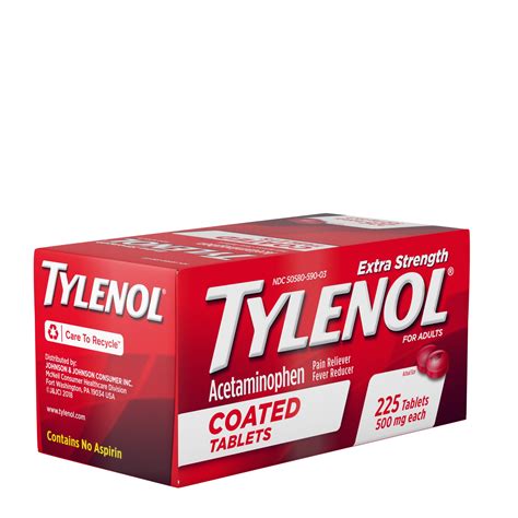 tylenol 225 tablets