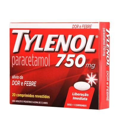 tylenol 750 para que serve