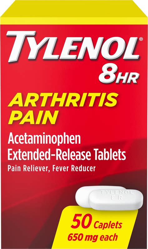 Tylenol Arthritis Difference