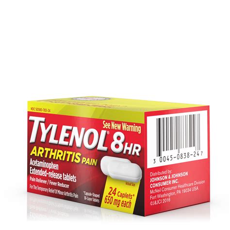 Tylenol Er 650 Mg