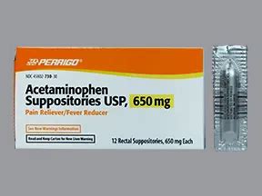 Tylenol Rectal Acetaminophen