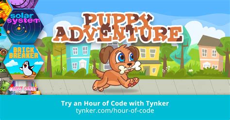 Puppy Adventure Hour of Code Tynker