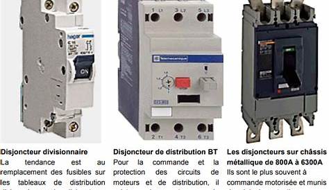 Type de disjoncteur pdf