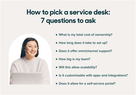 type Of Service desk