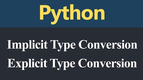 type conversion in python in hindi