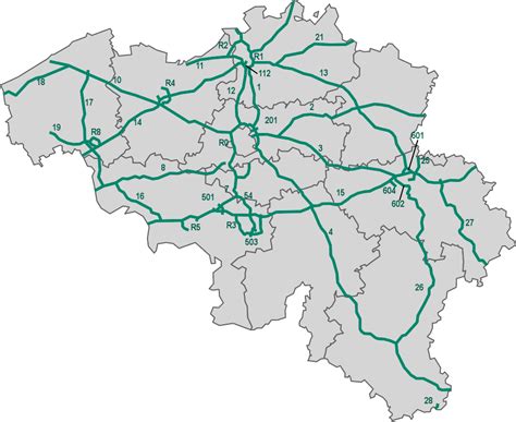 type de route belgique