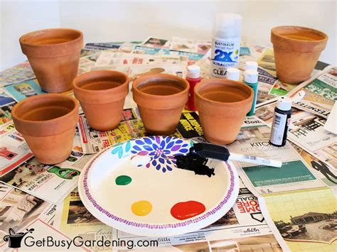 Type Of Paint For Clay Pots