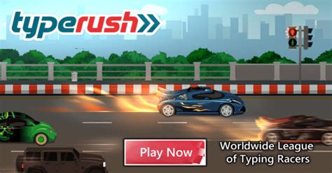 type rush car game