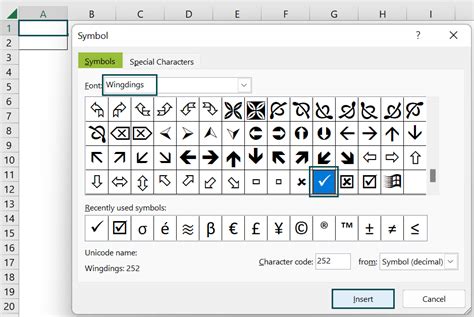 5 Ways Type Tick Excel