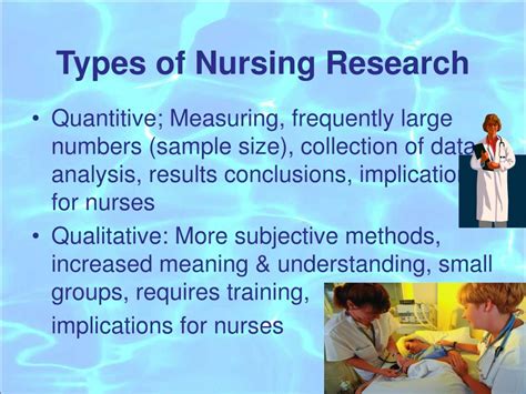 Types of Nursing Research