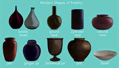 Types Of Pottery Vases
