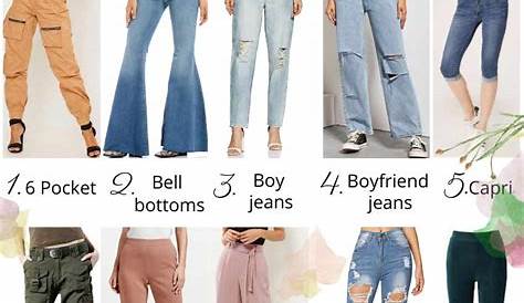 24 Types of Pants for Women: Design Names & Pictures - TopOfStyle Blog