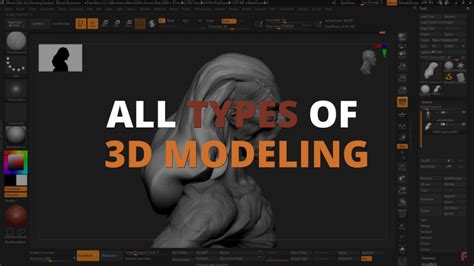types of 3d modeling in maya