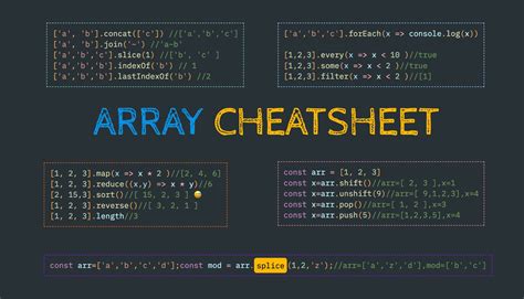 types of array methods in javascript