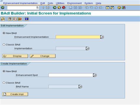 types of badi in sap abap