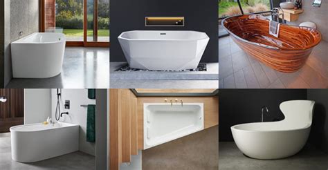 Types Of Bathtubs Shapes
