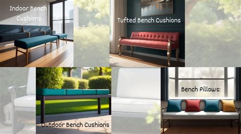 Types Of Bench Cushions
