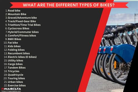 Types Of Bikes Names