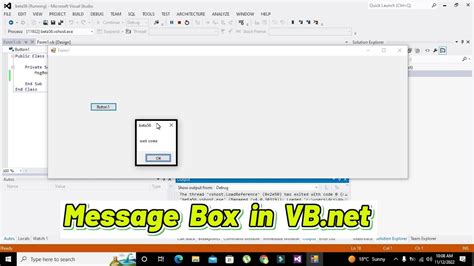 Types Of Boxes In Vb Net