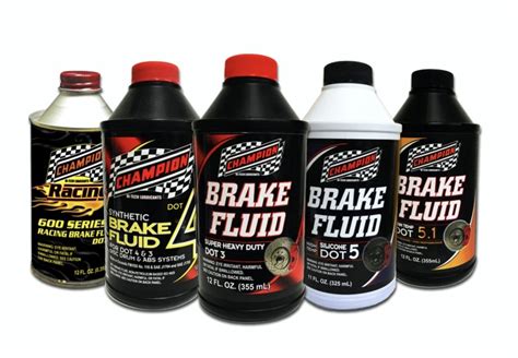 Types Of Brake Fluid