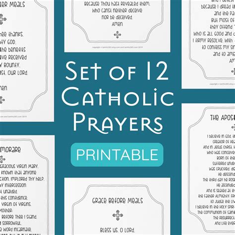 Types Of Catholic Prayer Pdf