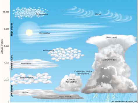 types of clouds that produce rain