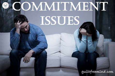 types of commitment issues in relationships
