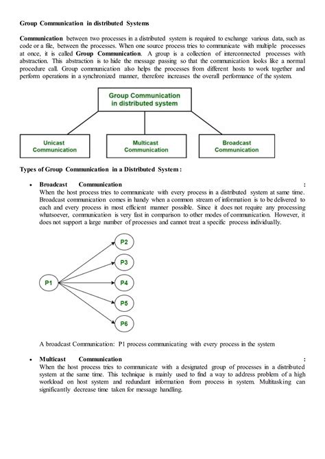 types of communication in distributed system pdf