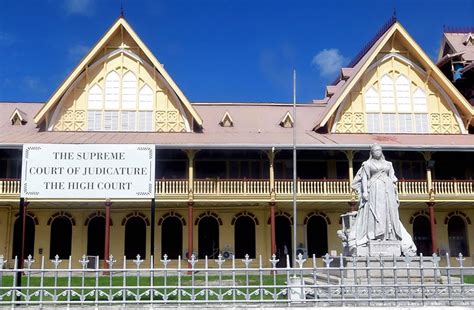 types of courts in guyana