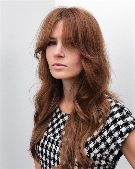 Perfect Types Of Curtain Bangs Straight Hair Trend This Years