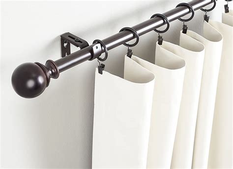 types of curtain pole
