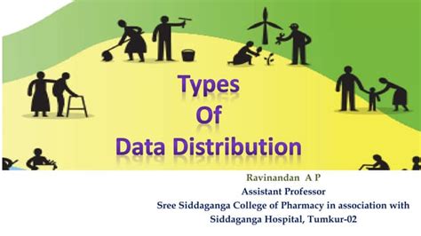 types of data distribution in biostatistics slideshare