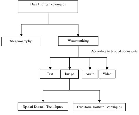 Types Of Data Hiding Techniques