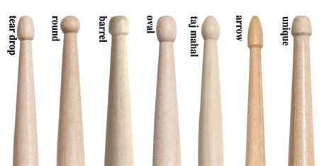 Types Of Drum Sticks