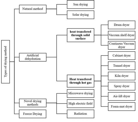 Types Of Drying Methods