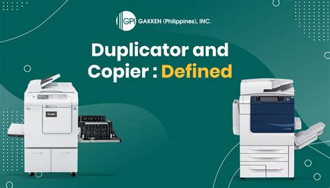 Types Of Duplicating Machines